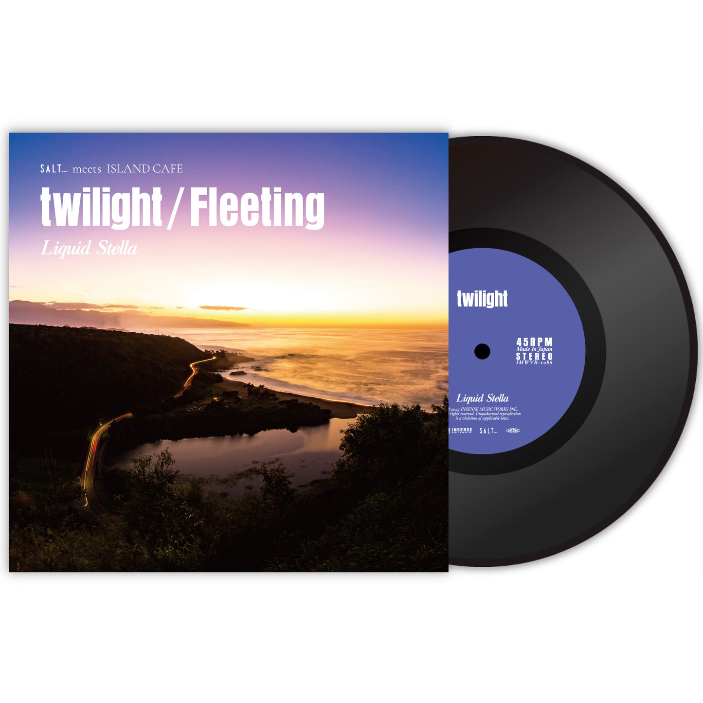 【7インチヴァイナル】Liquid Stella / twilight & Fleeting