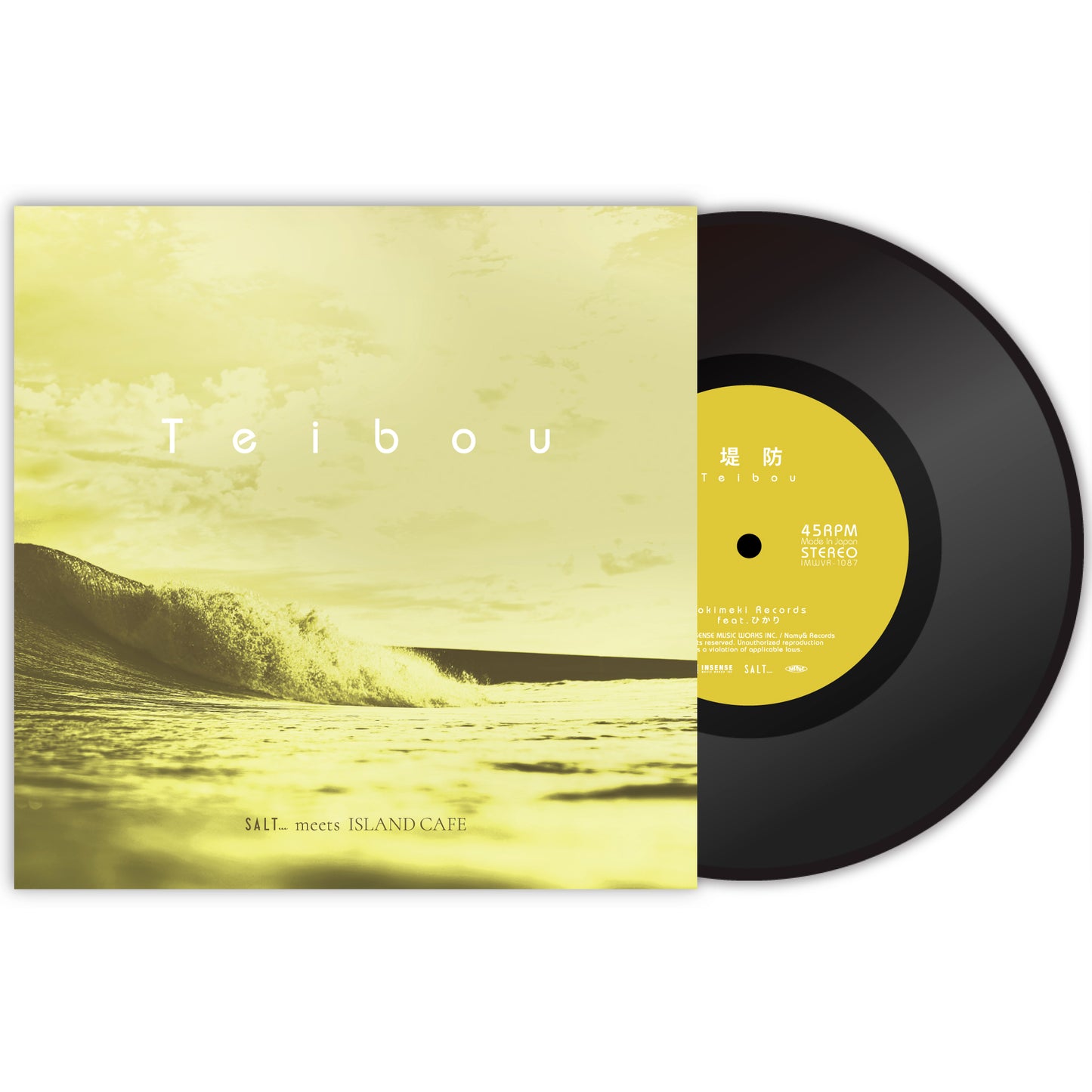 【7インチヴァイナル】Tokimeki Records feat. ひかり / 堤防