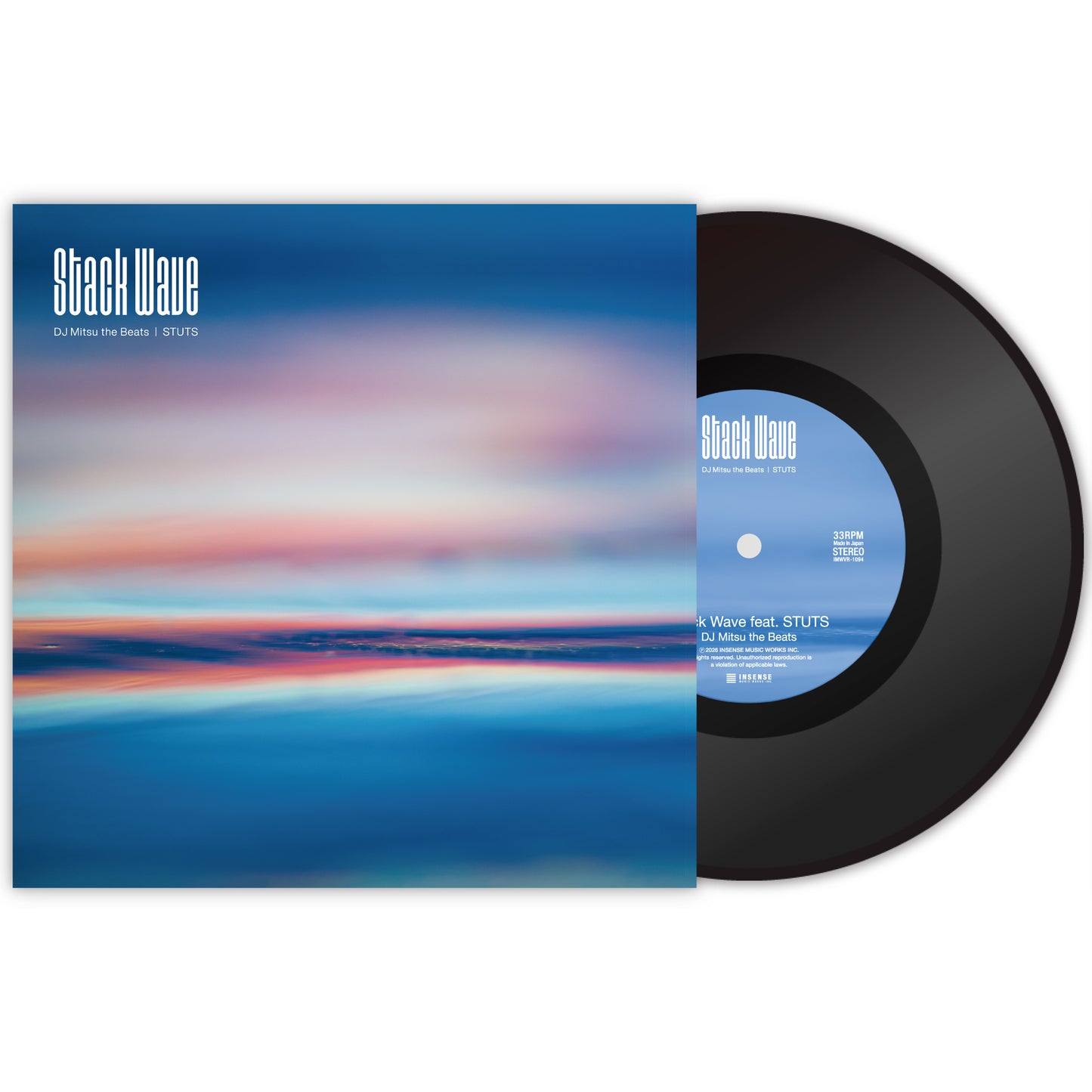 [予約商品]【7インチヴァイナル】DJ Mitsu the Beats / Stack Wave feat. STUTS