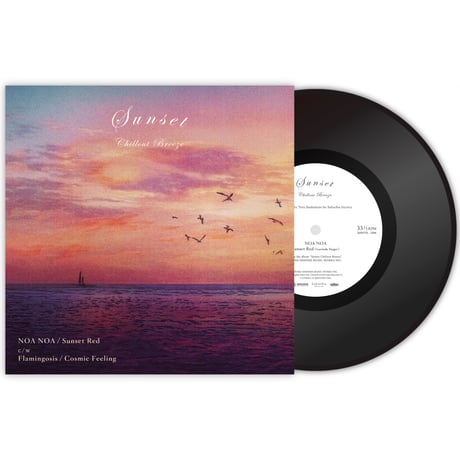【7インチヴァイナル】Sunset Red / NOA NOA