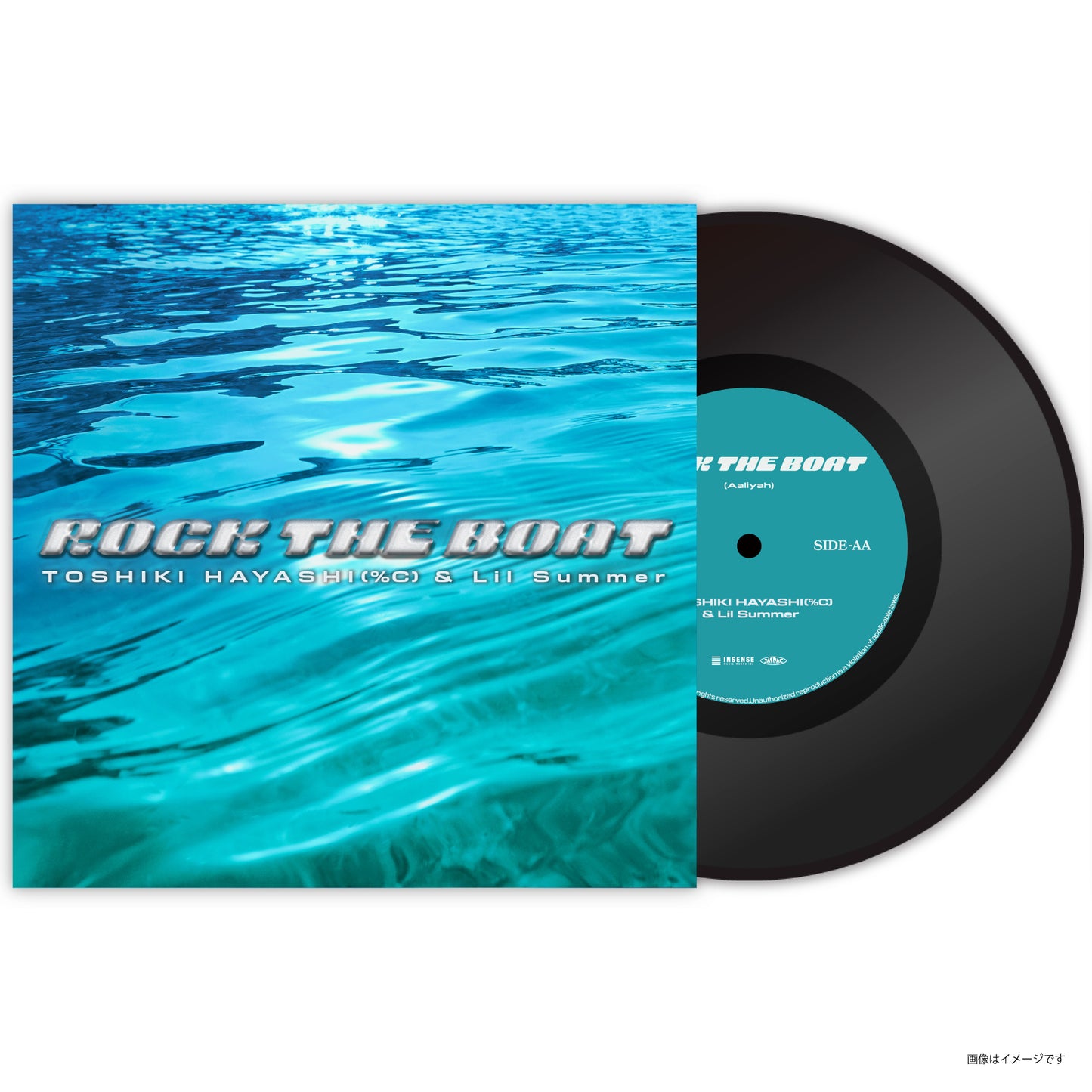 [予約商品」【7インチヴァイナル】aimi / Foolish & TOSHIKI HAYASHI(%C), Lil Summer / Rock the Boat