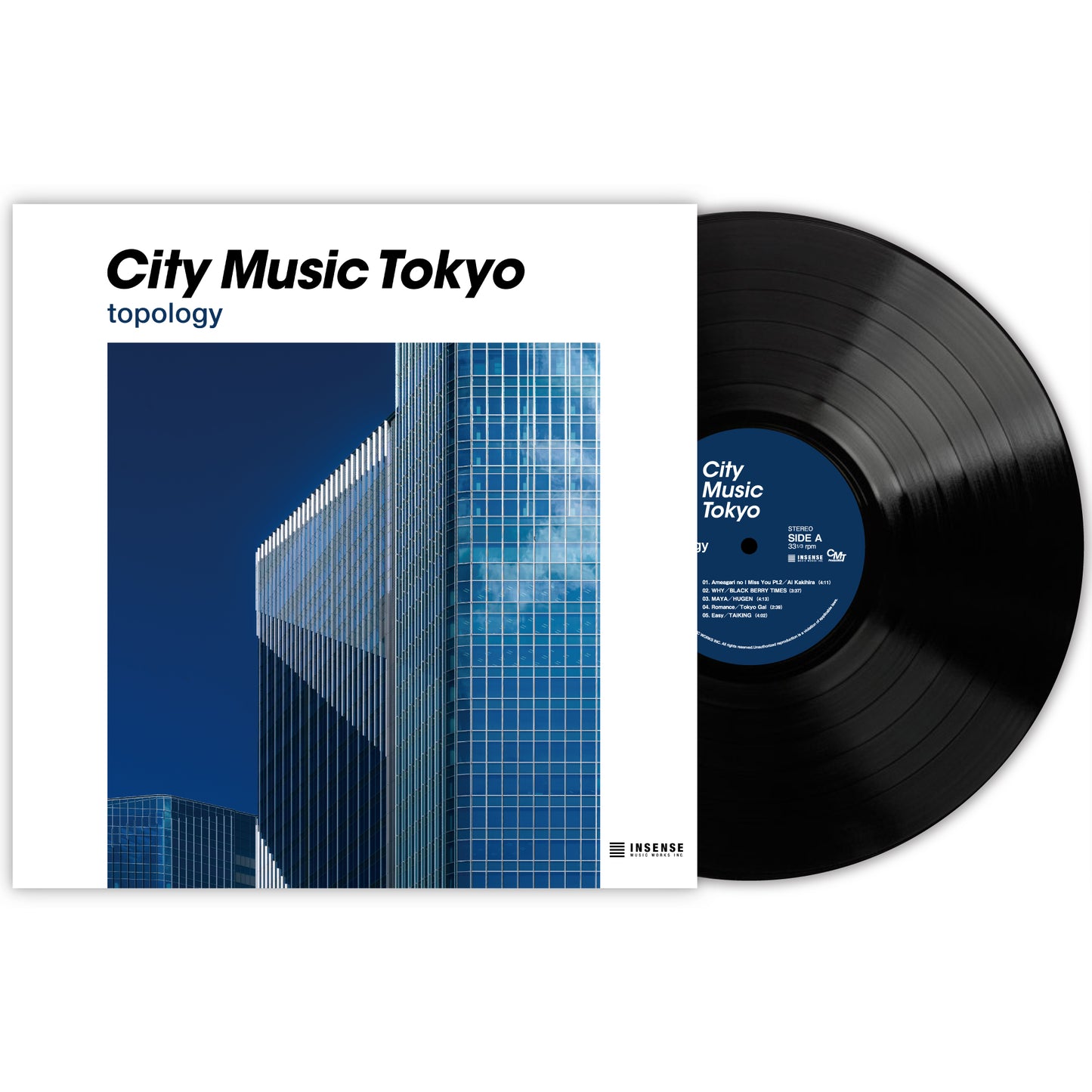 [予約商品]【LP】CITY MUSIC TOKYO topology Selected by Cunimondo Takiguchi