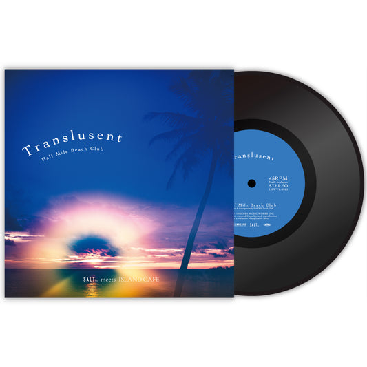 [予約商品]【7インチヴァイナル】DJ Mitsu the Beats / a day on Moorea & Half Mile Beach Club / Translusent